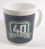 2010 Vancouver Canucks NHL Ice Hockey Team 1970 to 2010 40th Anniversary Ceramic Coffee Mug Cup
