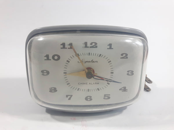Vintage Ingraham Electric Plug In Chime Alarm Clock