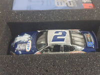 2002 Action Racing Limited Edition Miller Lite Elvis 25th Anniversary 1:64 Scale NASCAR Stock Car #2 Rusty Wallace Miller Lite 2002 Ford Taurus Die Cast Toy Car Vehicle In Collectible Tin Metal Container 1 of 24,864