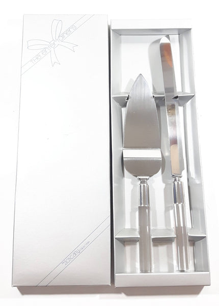The Entertainers The Tuscany Collection Stainless Steel Cake Server and Cake Knife New in Box