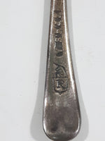 Vintage EPNS A Electroplated Nickel Silver 2 5/8" Small Salt Spoon R Badge with Unicorn Hallmark
