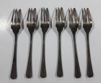 Vintage Superior Tuscany 6" Long Dinner Forks Set of 6 with Iron Cross Hallmark