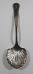 Vintage 9 3/4" Silver Plated Clam Shell Shaped Serving Spoon