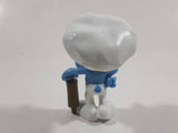 2011 Peyo "Baker Smurf with Rolling Pin PVC Toy Figure McDonald's Happy Meal