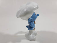 2011 Peyo "Baker Smurf with Rolling Pin PVC Toy Figure McDonald's Happy Meal