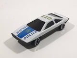 Unknown Brand Police 110 White and Blue Die Cast Toy Car Vehicle