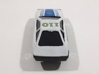 Unknown Brand Police 110 White and Blue Die Cast Toy Car Vehicle