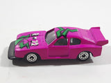 Unknown Brand R-72 Hot Pink Die Cast Toy Car Vehicle