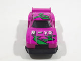 Unknown Brand R-72 Hot Pink Die Cast Toy Car Vehicle