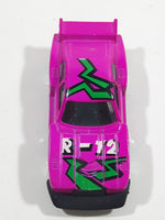 Unknown Brand R-72 Hot Pink Die Cast Toy Car Vehicle