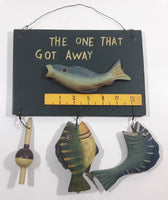 The One That Got Away Fish Fishing Wood Wall Hanging