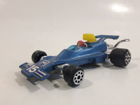 Vintage Summer Marz Karz S8015 Smadow DN4 Formula-1 Elf #15 Blue Die Cast Toy Car Vehicle Missing a Wheel