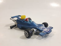 Vintage Summer Marz Karz S8015 Smadow DN4 Formula-1 Elf #15 Blue Die Cast Toy Car Vehicle Missing a Wheel