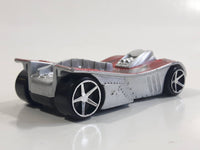 2008 Hot Wheels Motoblade Dark Red Plastic Toy Car Vehicle McDonald's Happy Meal with Crash Sound Still Working