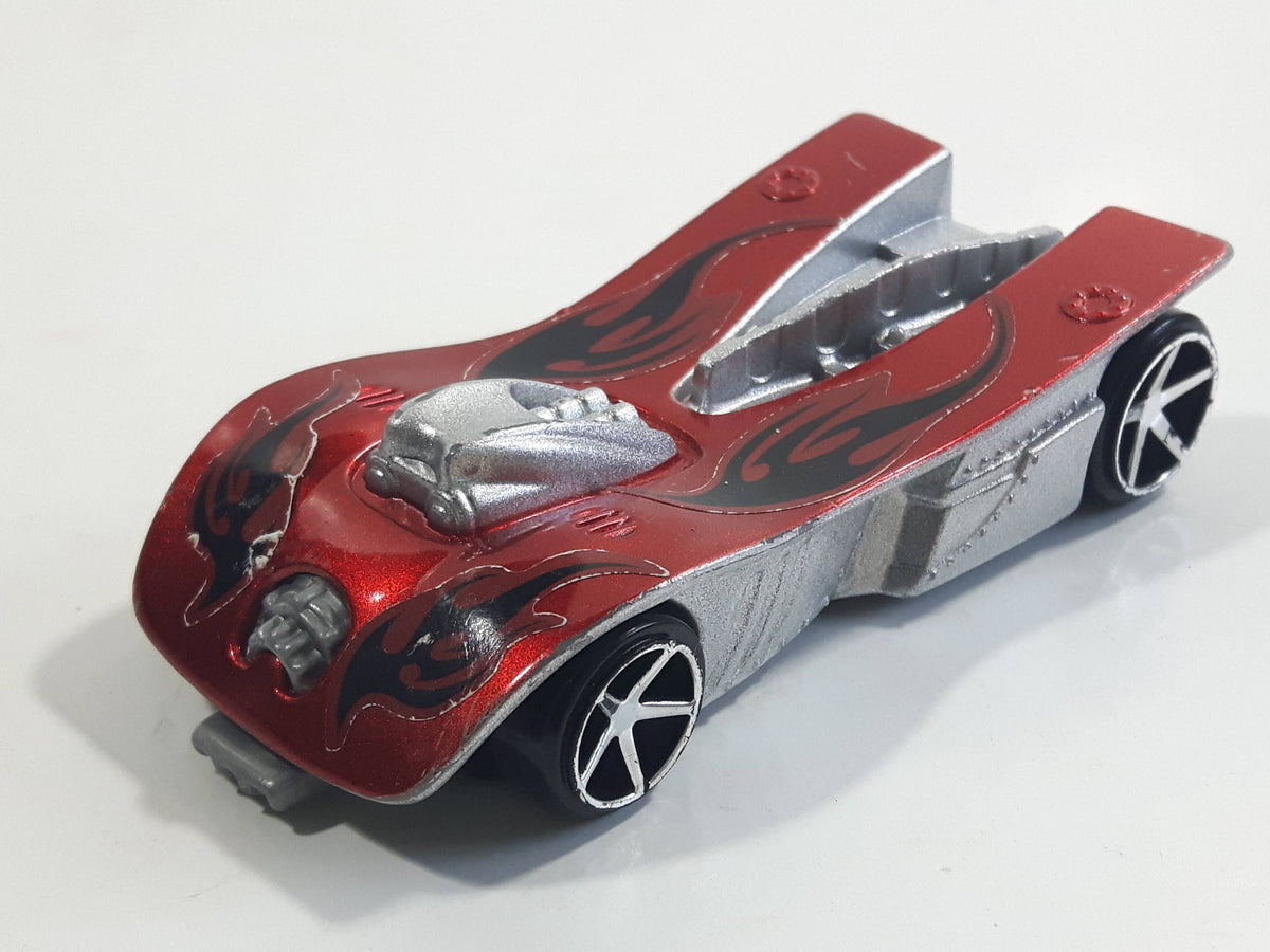 2008 Hot Wheels Motoblade Dark Red Plastic Toy Car Vehicle McDonald's ...