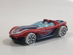 2014 Hot Wheels HW City HW Goal Yur So Fast Ferrari Red Die Cast Toy Car Vehicle
