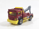 2014 Matchbox MBX Adventure City Urban Tow Truck Red Die Cast Toy Car Vehicle