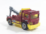 2014 Matchbox MBX Adventure City Urban Tow Truck Red Die Cast Toy Car Vehicle