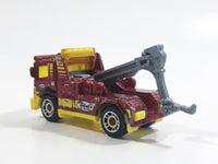 2014 Matchbox MBX Adventure City Urban Tow Truck Red Die Cast Toy Car Vehicle