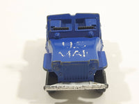 Vintage 1976 Lesney Matchbox Superfast No. 5U.S. Mail Truck Blue and White Die Cast Toy Car Vehicle - Made in England