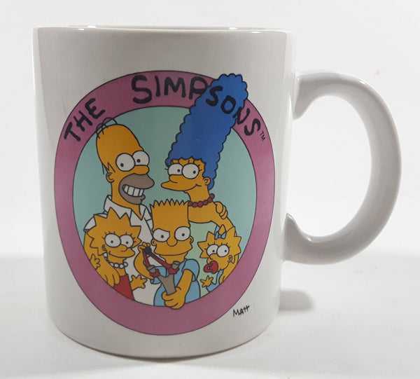 1990 Twentieth Century Fox Film Corporation The Simpsons "One of the Bunch..." Cartoon Family Characters Ceramic Coffee Mug - BananAppeal