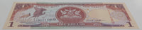 2002 Central Bank of Trinidad and Tobago 1 Dollar Paper Money Bank Note Currency