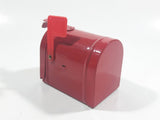 Miniature Metal Mail Box Shaped Stamps Holder Container