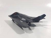 Tesco Fuel Line Tailwind Aeroplane USAF Stealth Bomber Fighter Jet Airplane "no Step' Black Die Cast Toy Vehicle