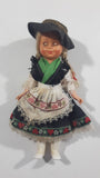 Vintage European Swedish Style 7" Tall Doll with Opening and Closing Eyes