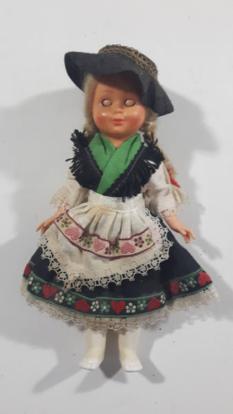 Vintage European Swedish Style 7" Tall Doll with Opening and Closing Eyes