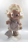 Vintage 1986 Applause Precious Moments 12" Tall Birthday Cake Doll with Tags and Stand