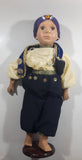 Fortune Teller Gypsy Style Porcelain Doll 18" Tall with Stand