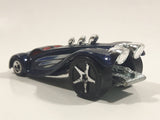 2004 Hot Wheels Grandy Lusion Metalflake Dark Blue Die Cast Toy Car Vehicle