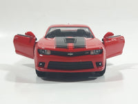 Kinsmart KT5383 2914 Chevrolet Camaro Red 1/38 Scale Pullback Motorized Friction Die Cast Toy Car Vehicle