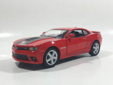 Kinsmart KT5383 2914 Chevrolet Camaro Red 1/38 Scale Pullback Motorized Friction Die Cast Toy Car Vehicle