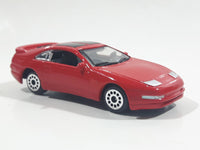 Very Hard To Find MotorMax No. 8029 1995 Nissan 300ZX Red Die Cast Toy Car Vehicle