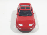 Very Hard To Find MotorMax No. 8029 1995 Nissan 300ZX Red Die Cast Toy Car Vehicle