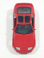 Very Hard To Find MotorMax No. 8029 1995 Nissan 300ZX Red Die Cast Toy Car Vehicle