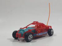 2002 Matchbox Beach Buggies Dune Buggy Red Teal Orange Die Cast Toy Car Vehicle