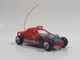 2002 Matchbox Beach Buggies Dune Buggy Red Teal Orange Die Cast Toy Car Vehicle