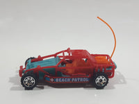 2002 Matchbox Beach Buggies Dune Buggy Red Teal Orange Die Cast Toy Car Vehicle