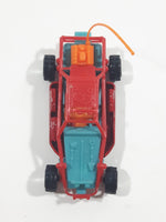 2002 Matchbox Beach Buggies Dune Buggy Red Teal Orange Die Cast Toy Car Vehicle