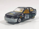 Majorette No. 275 Ford Escort Black V-Rally 1/55 Scale Die Cast Toy Car Vehicle with Opening Doors