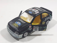 Majorette No. 275 Ford Escort Black V-Rally 1/55 Scale Die Cast Toy Car Vehicle with Opening Doors