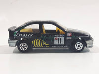 Majorette No. 275 Ford Escort Black V-Rally 1/55 Scale Die Cast Toy Car Vehicle with Opening Doors