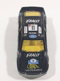 Majorette No. 275 Ford Escort Black V-Rally 1/55 Scale Die Cast Toy Car Vehicle with Opening Doors