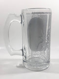 Saskatchewan Roughriders CFL Team 5 1/2" Tall Clear Glass Beer Mug
