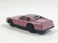 Unknown Brand Light Light Pink "Huffman Racing" #23 Die Cast Toy Car Vehicle