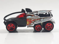 2004 Hot Wheels Chrome Burnerz XS-IVE Black and Chrome Off-Roading Die Cast Toy Racing Car Vehicle