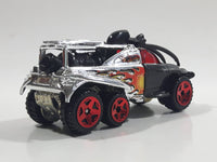 2004 Hot Wheels Chrome Burnerz XS-IVE Black and Chrome Off-Roading Die Cast Toy Racing Car Vehicle